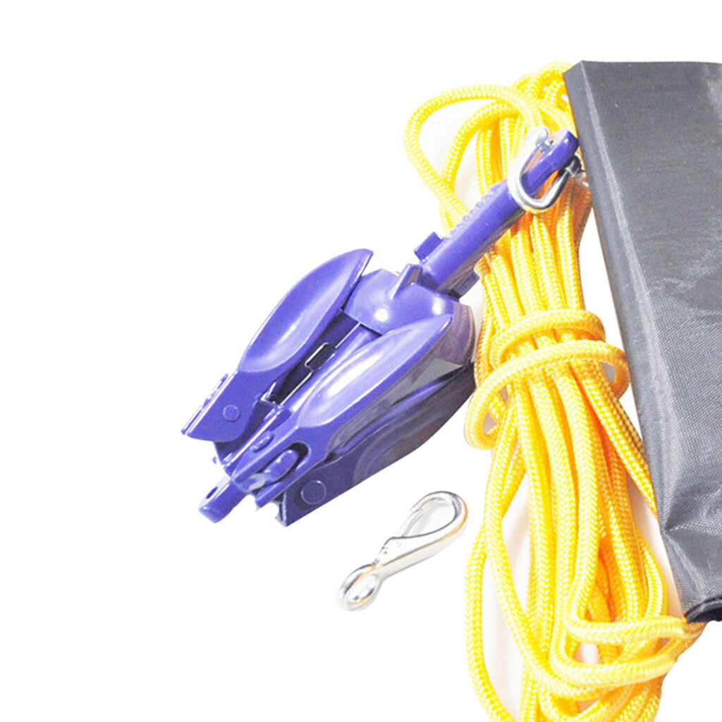 Kayak Anchor, Rope, Storage Bag, Portable Folding Anchor Kit, for eBay