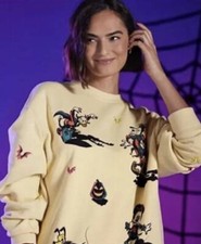 Disney Parks Mickey  Friends Halloween Sweatshirt 3X NWT