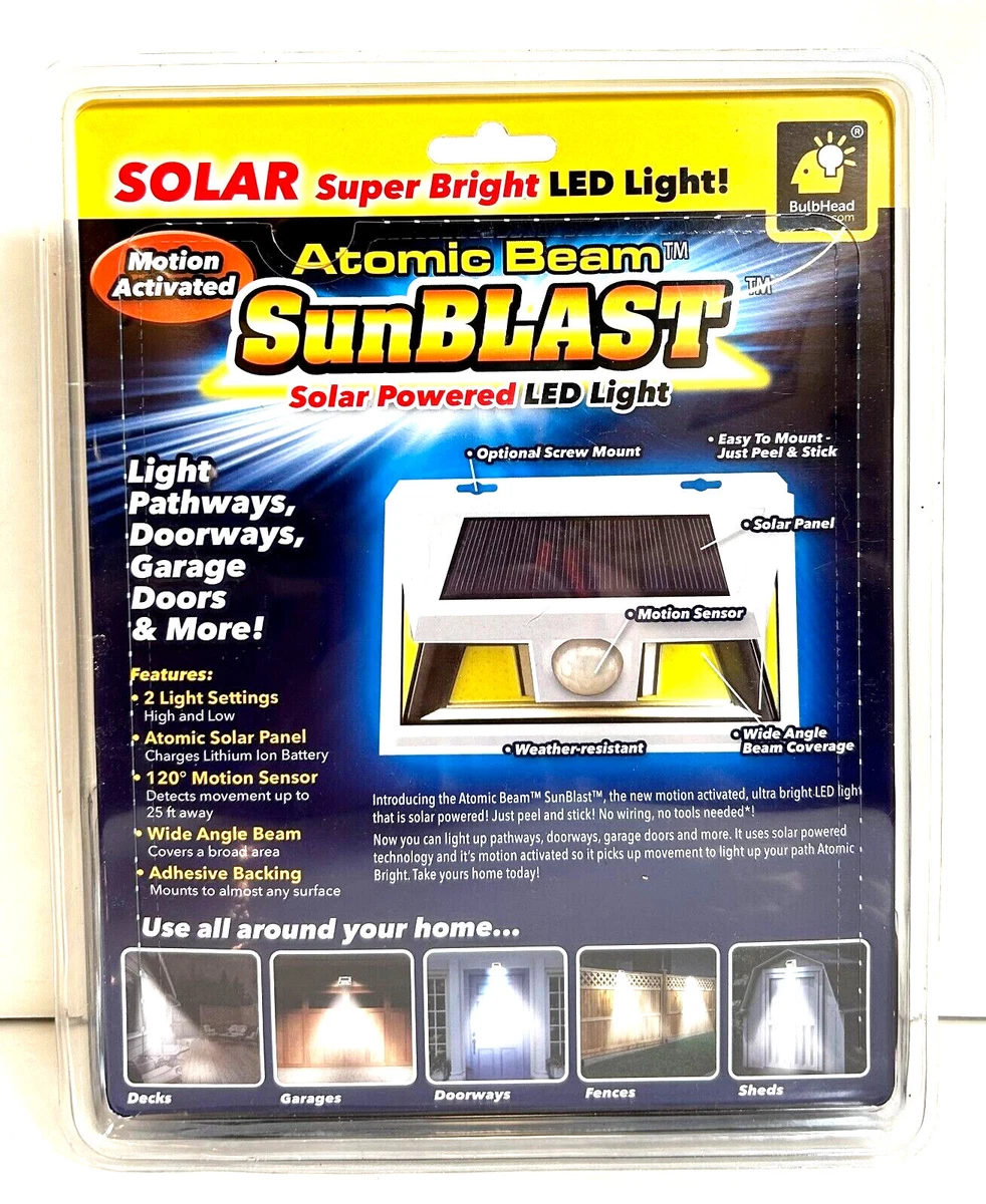 Atomic beam on sale sunblast light