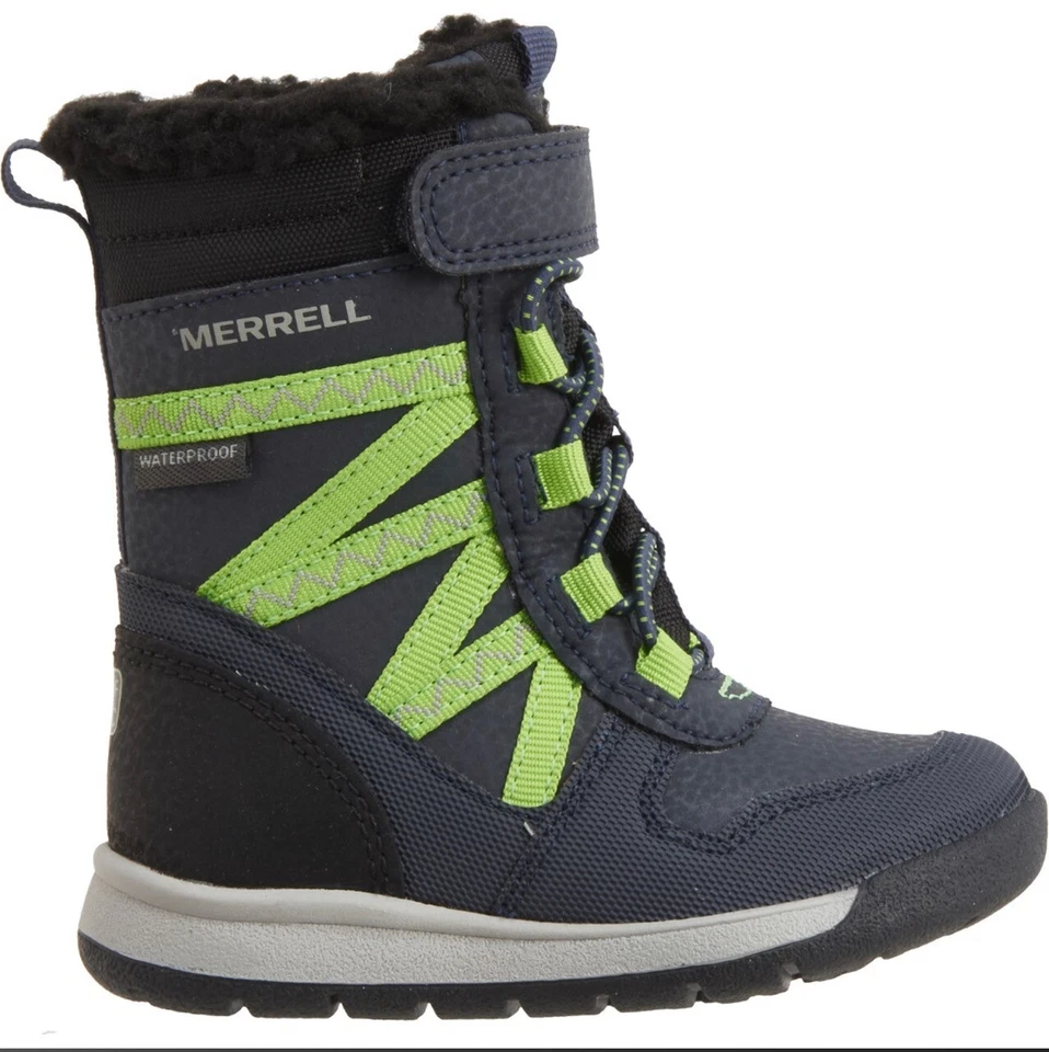 Merrell Snow Crush 2.0 Snow Boots Toddler Boys size 5, 6, 7 Waterproof Insulated - Image 2 of 4