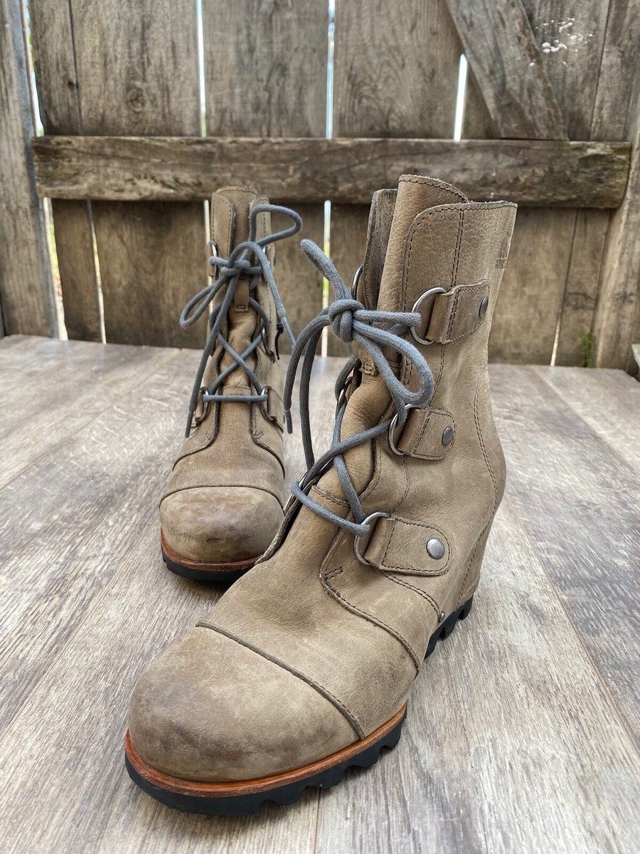 Sorel Joan Of Arctic II Mid Wedge ? Women Leather Boot  display picture 1
