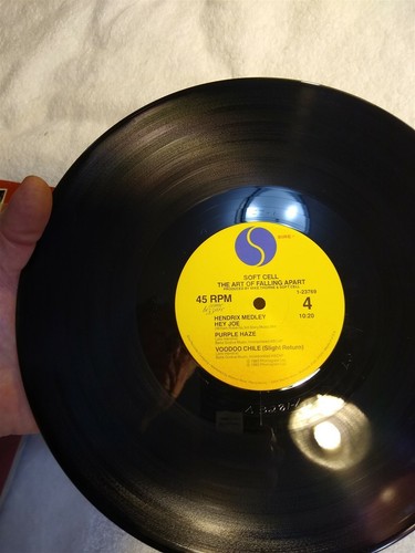 CRANIUM'S Soft Cell THE ART OF FALLING APART orig Lp NM w/inner & BONUS 12" - Picture 6 of 9