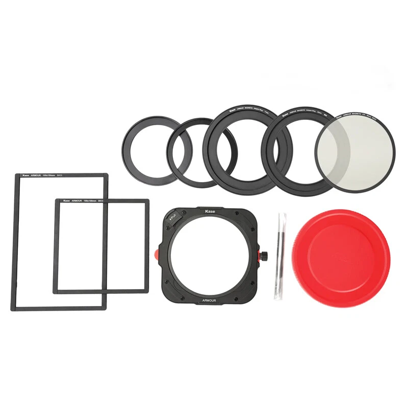 Kase Armour Magnetic Filter Holder with CPL ＆ Cap ＆ Adapter Ring ＆ Filter frame - Image 3 of 4