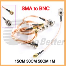RG316 SMA Male to BNC Male Plug Lead Connector Lot RF Pigtail Coax Jumper Cable