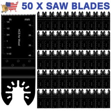 50pc Oscillating Saw Blades Multi Tool Wood M...