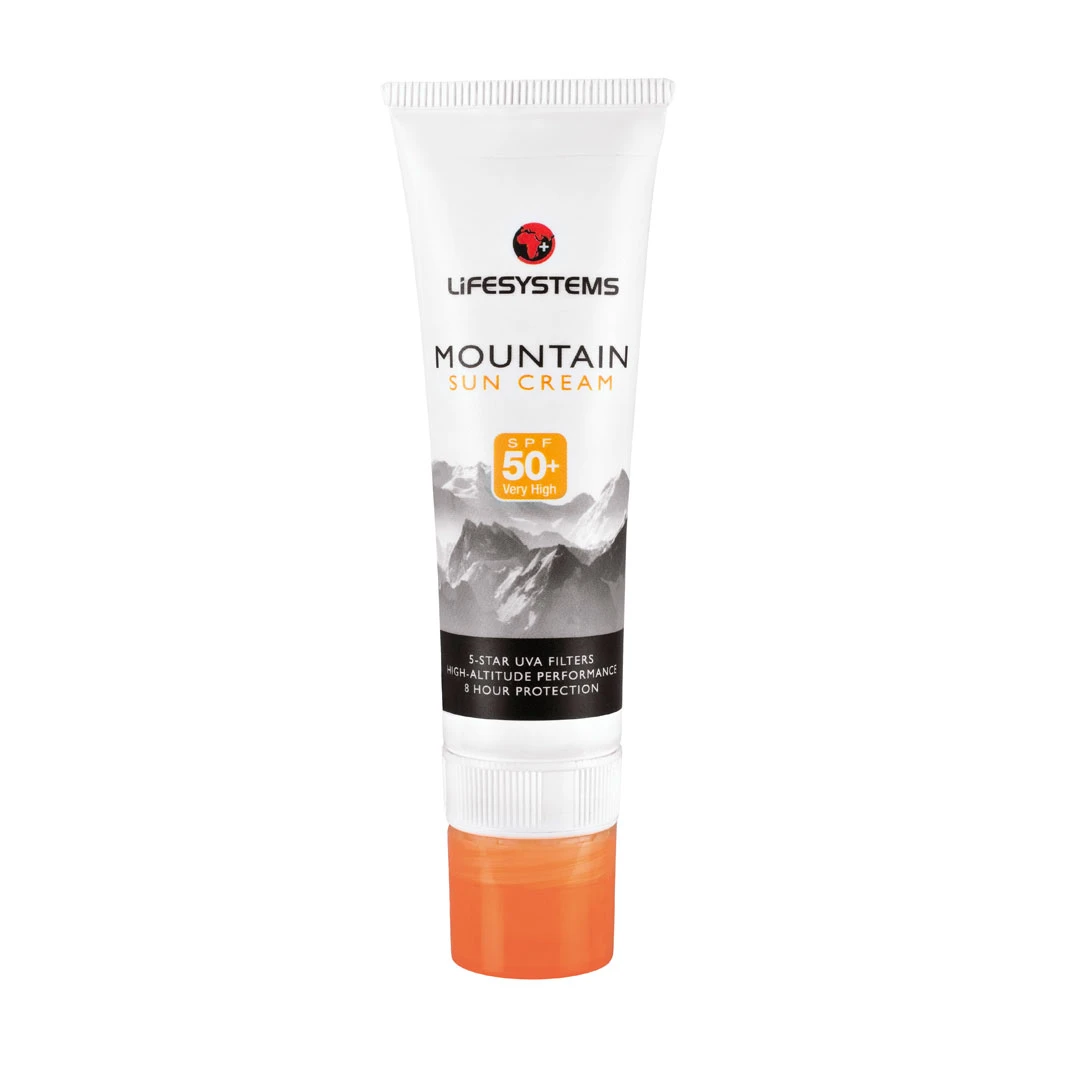Lifesystems Mountain Sun Protection Cream And Lip Salve Moisturising Stick SPF50