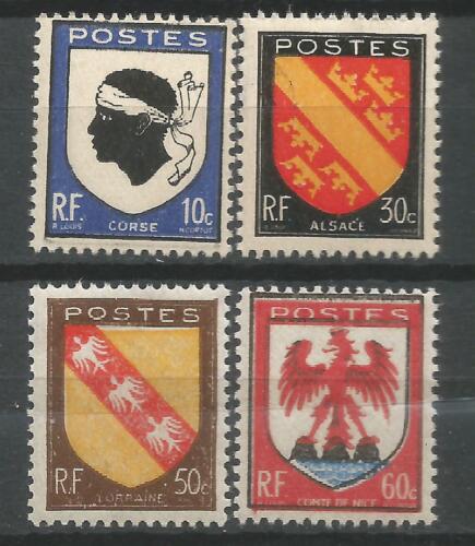 FRANCE 1946   Série YT  n° 755 à 758 neufs ★★ Luxe / MNH  - Picture 1 of 1