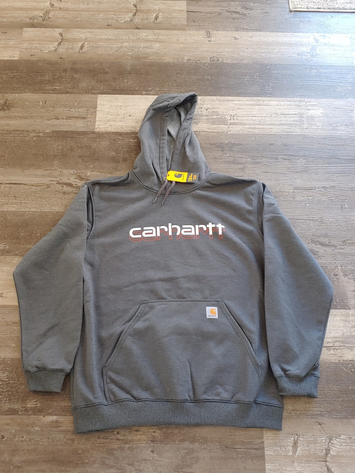 Carhartt Mens Rain Defender Hoodie Hooded Sweatshirt Loose Fit Size XL New  | eBay