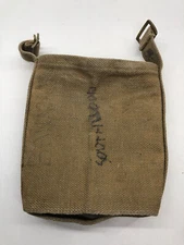 WW2 British Army 37 Pattern Webbing Water Bottle Carrier Harness - 1943 Dated