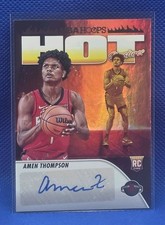 2023-24 Panini Hoops Signature Rookie Amen Thompson HSR-AH Autograph RC HOT 🔥