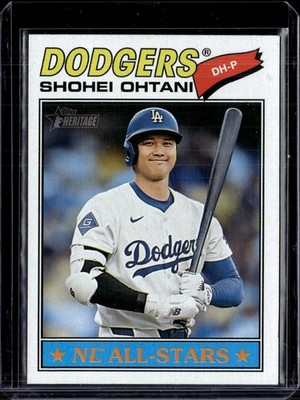 2026 Topps Heritage #290 Shohei Ohtani NL All Star Dodgers NM-MINT