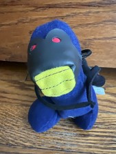 Vintage 1997 Meanies Series 1 Navy Seal Beanbag Plush With Tags By Idea Factor