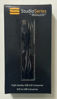 Editors Keys SSX1 XLR to USB Converter - A/D Converter