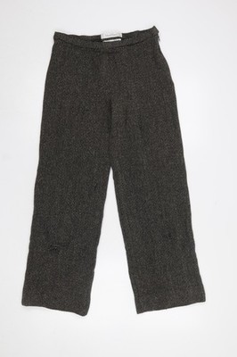 Graue Damenhose UK-Größe 12 MaxMara normale Passform Business Freizeit Arbeitskleidung