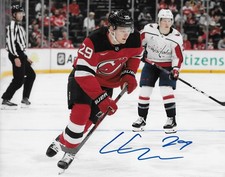 Signed Lenni Hameenaho  New Jersey Devils Autographed 8x10 Photo #1 Original