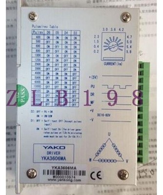 ONE USED YAKO three-phase stepper motor driver YKA3606MA #tp