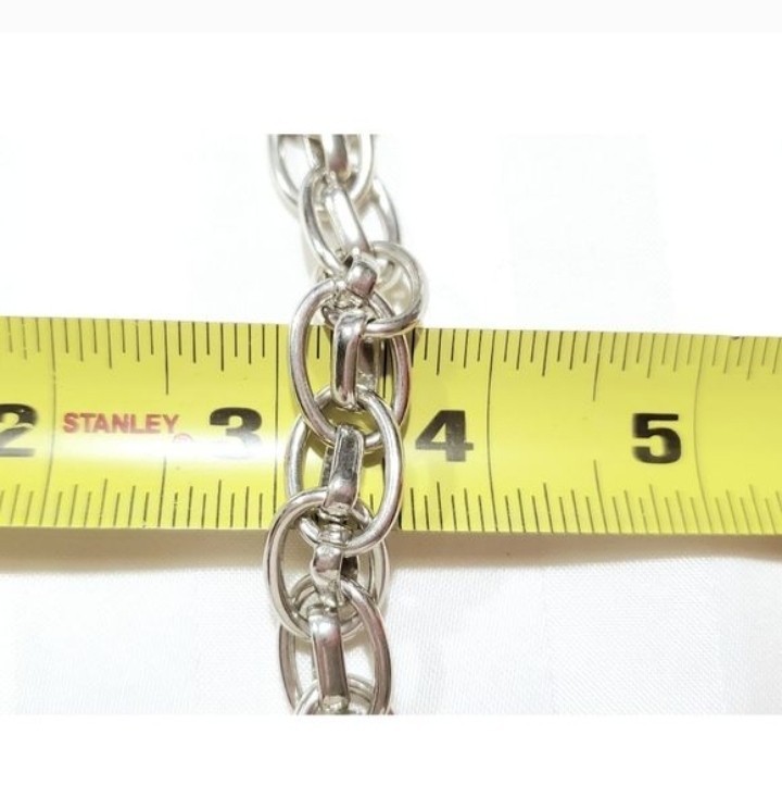 LOFT Chunky Double Link Chain Interlocking Links … - image 9