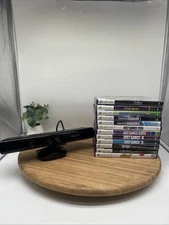 Microsoft Xbox 360 Kinect Sensor Bar w/ 12 Games Bundle Tested
