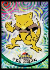 Abra #63 Topps Trading Cards Series 1 Damaged