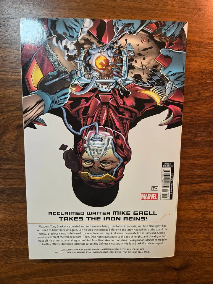 Iron Man by Mike Grell - The Complete Collection Marvel Comics TPB - Image 4 of 4