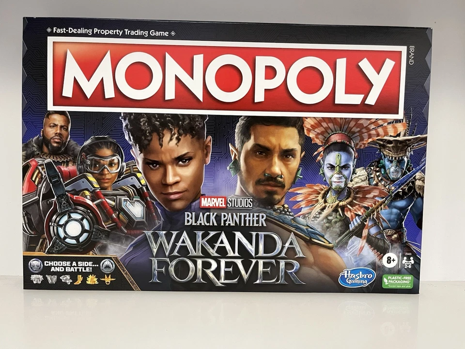 Monopoly Marvel Studios' Black Panther Wakanda Forever Edition Board Ages 8+ - Image 3 of 4