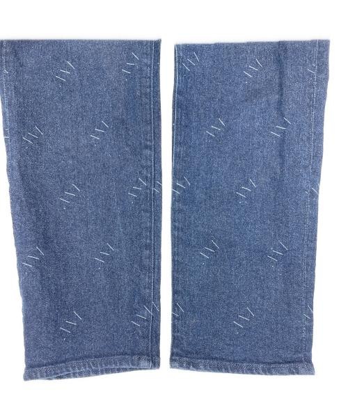 Ameri                    Denim pants Indigo 01310… - image 3