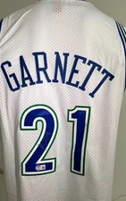 Kevin Garnett Signed Pro Style Minnesota Timberwolves Jersey Autograph COA XL