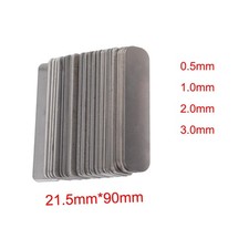 Metal Shim Kit for CNC for lathe 36 Pieces 0.5mm 1.0mm 2.0mm 3.0mm Spacer