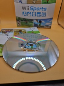 Wii Sports (Nintendo Wii, 2006) Game Disc In Cardboard Sleeve w/ Manual Tested