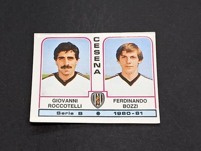 Footballers 1980-81 Giovanni Roccotelli, Ferdinando Bozzi n.362 Panini 1980-81