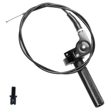 Motorcycle Throttle Grip 7/8" 22mm CNC Aluminum Quick Twister Style-B-Black