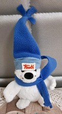 Peluche pupazzo Trudi sweet collection foca con cappello e sciarpa vintage 10 cm