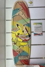 Pokemon Skateboard Deck Pikachu WCS2023 Yokohama Limited 500 Mundo Sin Usar Sin Caja