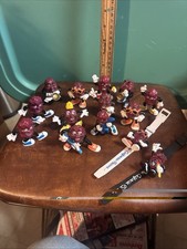 Vintage 1988 Lot Of 14 California Raisin Figurines, Includes The Two Watches.