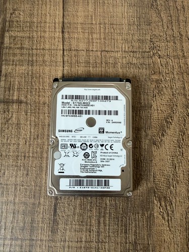 750 GB SATA SEAGATE ST750LM022 Laptop HDD 5400rpm 2.5"