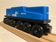 GE Conrail GG1 4800 Old Rivets - Wooden Railroad Compatible, 3D Print
