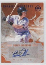 2018 Diamond Kings DK Rookie Signatures Purple 4/20 Brian Anderson Auto 3t2