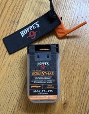 Hoppe s Bore Snake with Case 22-.225 And Chamber Flag 24011D New