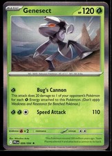 Genesect 008/094 Rare Phantasmal Flames Pokemon Holo Near Mint B10G10