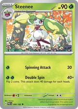 Pokémon TCG - Paradox Rift  - Uncommon -  Steenee - 009/182