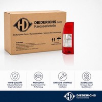 Heckleuchte Links Diederichs 1662091 FÜR Mercedes RÜCkleuchte Hecklicht