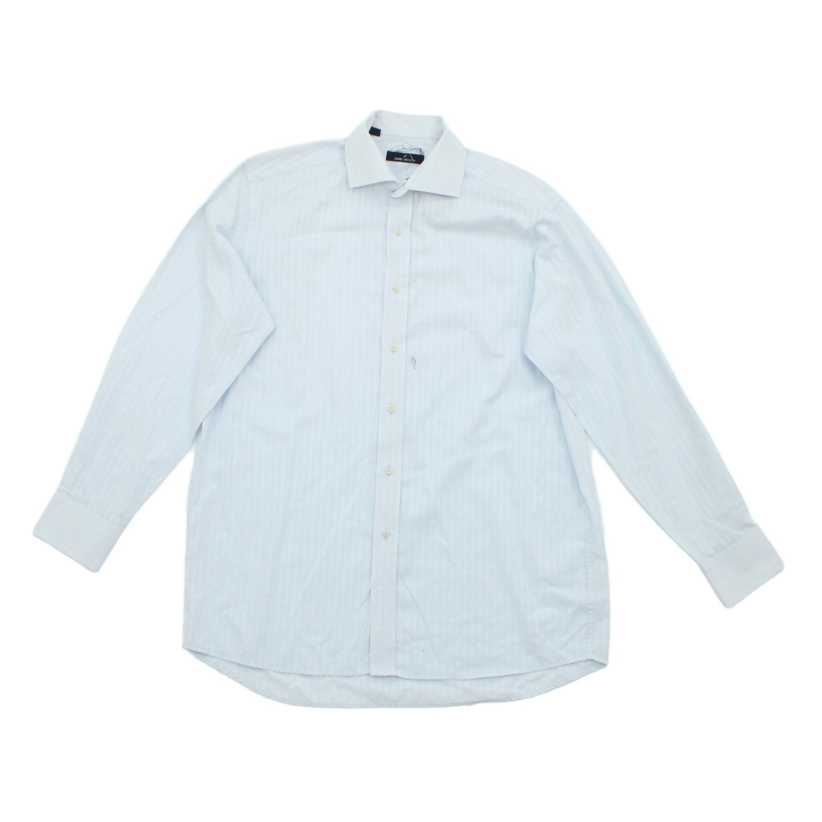 ALTRA T shirt uomo Daniel Hechter L blu 100% altro manica lunga basic