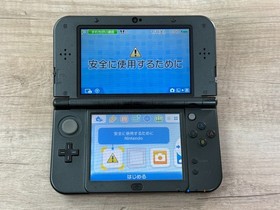 Nintendo New 3DS XL Metallic Black Console Tested Japan Tested R8840