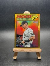 2026 Topps Heritage Brenton Doyle Gold Refractor /50 Chrome