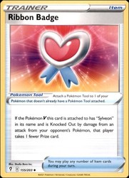 Ribbon Badge 155/203 Evolving Skies Uncommon Trainer