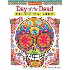 Design Originals Day Of The Dead Coloring Book