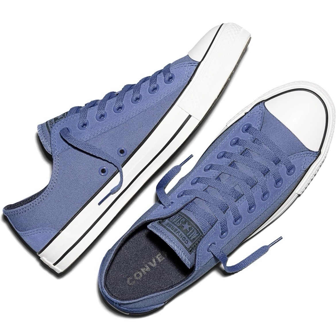 Converse CTAS OX Indigo Storm Blue Low Top Sneakers Shoes A19084F Mens Size 9.5