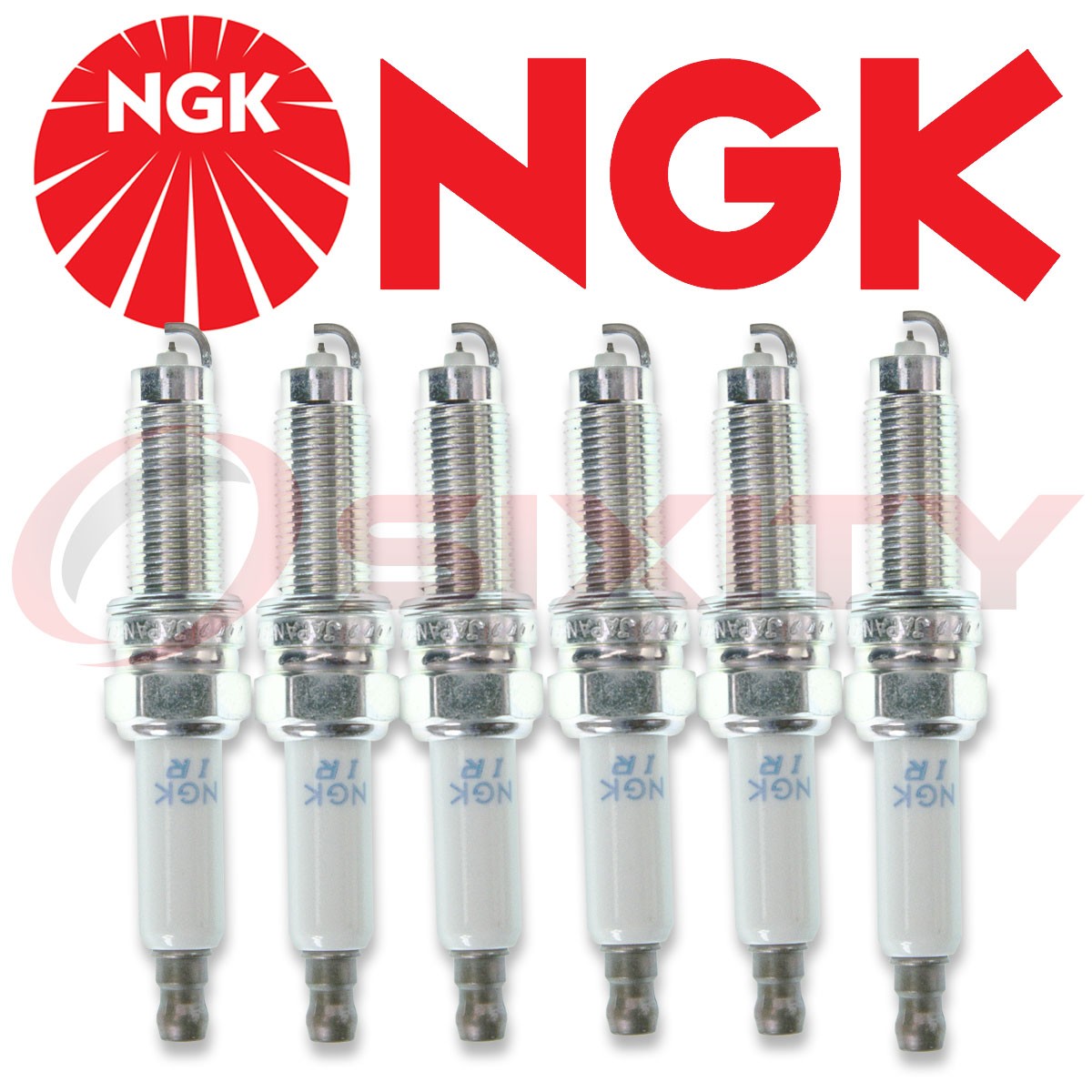 6 pc 6 x NGK Laser Iridium Plug Spark Plugs 1961 ILZKR7A 1961 ILZKR7A