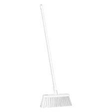 Remco 29155/6053 12 In Sweep Face Push Broom, Stiff, Synthetic, White