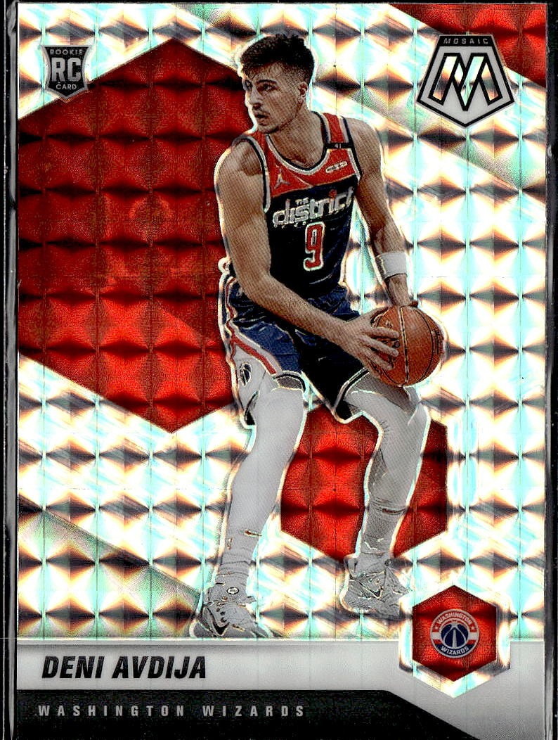 2020-21 Panini Mosaic - Rookie Deni Avdija #217 Silver Prizm (RC)